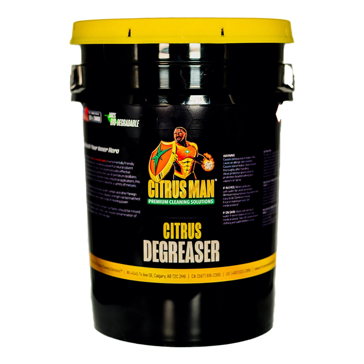 Citrus Degreaser - Industrial Strength - Pail - 5 gal. (20L) - Citrus Man