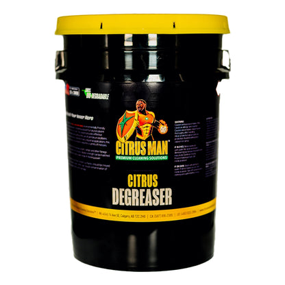 Citrus Degreaser - Industrial Strength - Pail - 5 gal. (20L) - Citrus Man